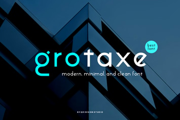 Grotaxe - Minimal & Grotesk Font