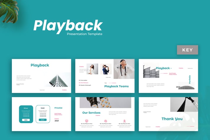 Playback - Creative Presentation Template