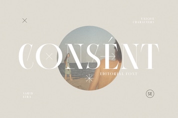 Consent - Editorial Serif Font