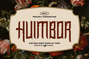 Huimbor - Medieval Display Font
