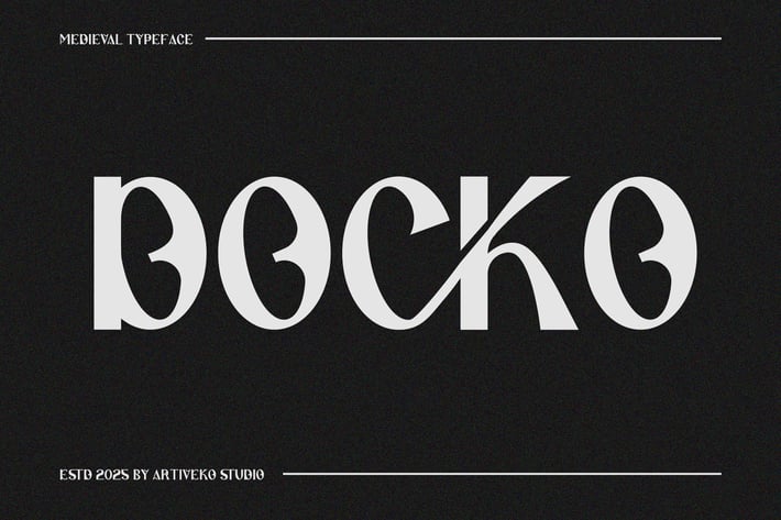 Docko Medieval Sans Serif