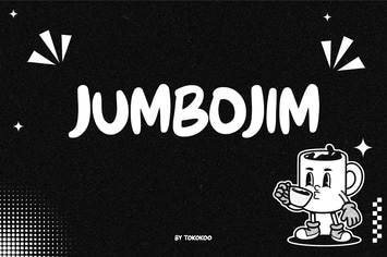 Retro Cartoon Font - Jumbojim