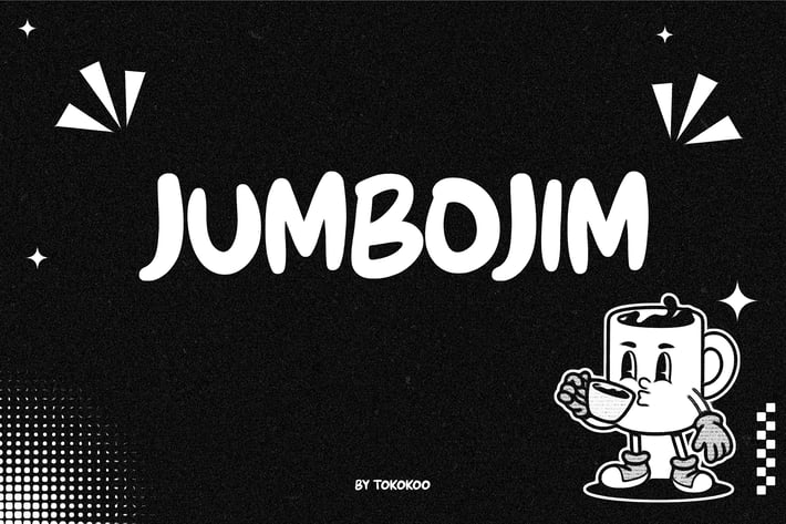 Retro Cartoon Font - Jumbojim