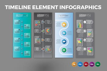 Timeline Element – Infographics Design