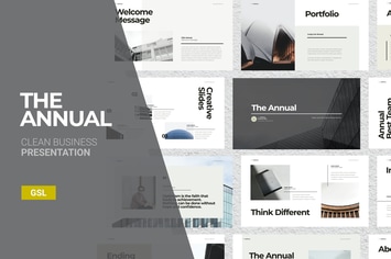 The Annual - Google Slide Presentation
