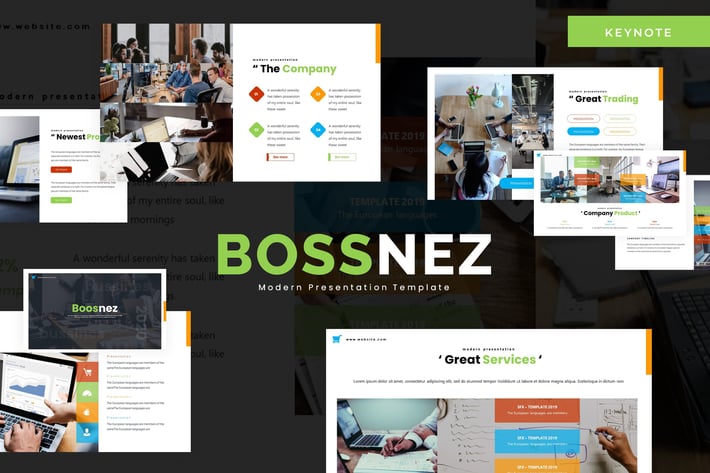 Boosnez - Keynote Template