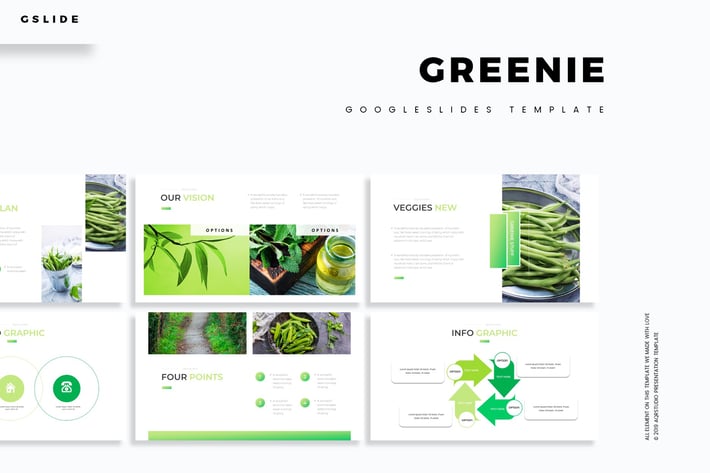 Greenie - Google Slides Template