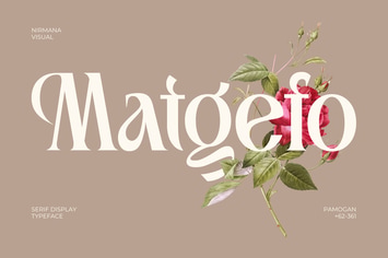 Matgefo Vintage - Logo Font