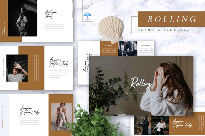 ROLLING - Fashion Keynote Template