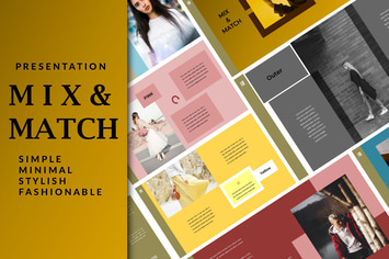 Mix & Match - Amazing Keynote Template