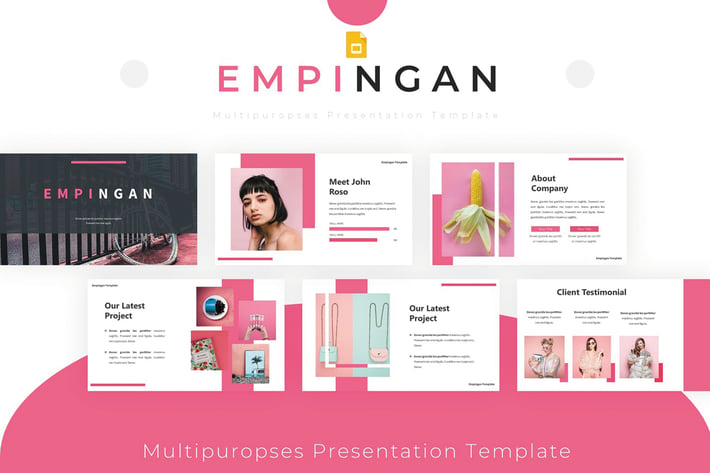 Empingan - Google Slides Template