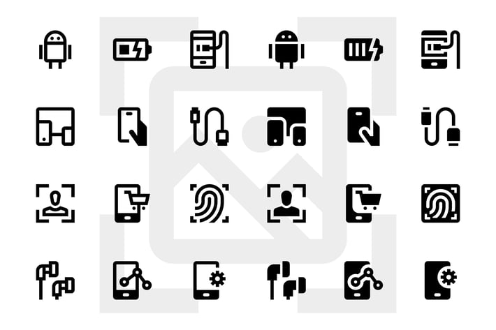 100 Device Icons