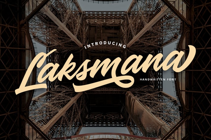 Laksmana - Handwritten Font