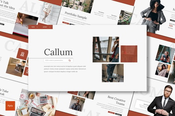 Callum - Creative Powerpoint Template