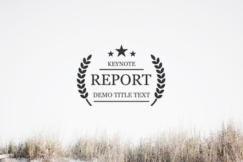 Report Keynote Template
