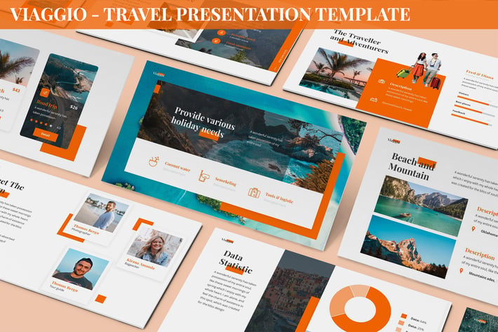 Viaggio - Travel Powerpoint Template