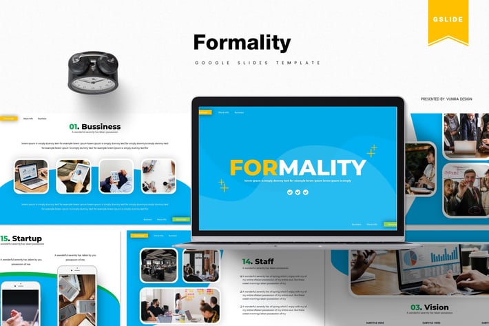 Formality | Google Slides Template