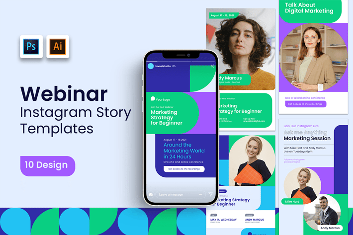 Webinar Instagram Story Templates