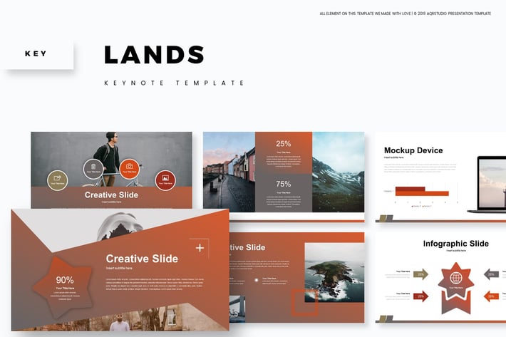 Lands - Keynote Template