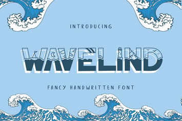 Wavelind | Fancy Handwritten Font
