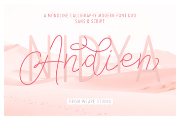 Andien Nidya - Script & Sans