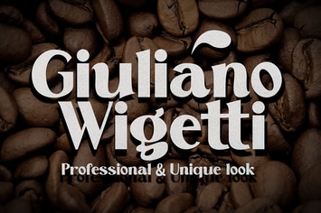 Giuliano Wigetti - Display Font