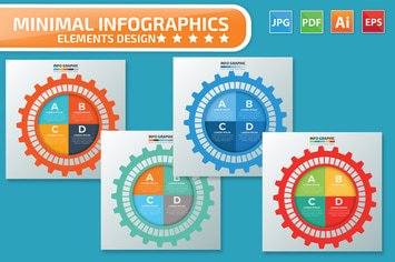 Gear Infographics design