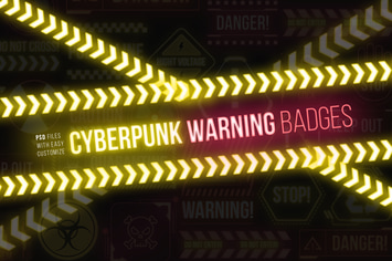 Cyberpunk Warning Signs