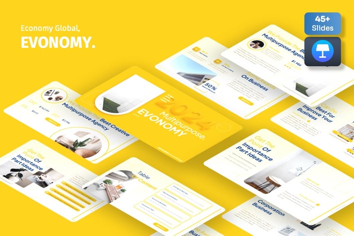 Evonomy - Economy Keynote Template