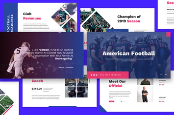 American Football Keynote Template