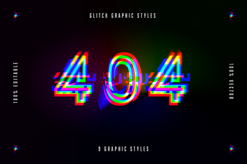 Glitch Graphic Styles