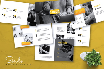 SINDE - Business Keynote Template