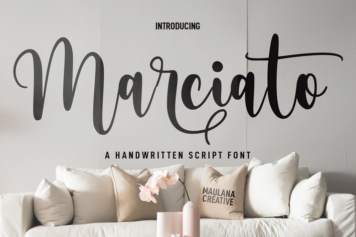 Marciato Script Font