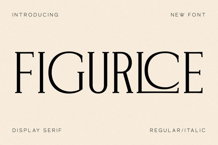 Figurlce Display Serif Font 