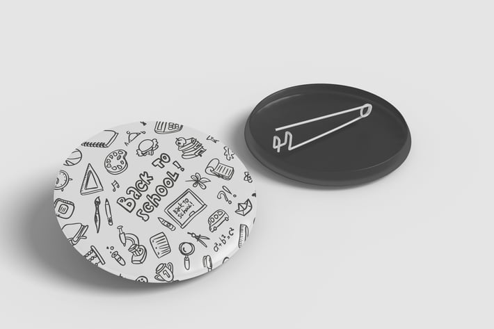 Pin Badge Mockup Vol 1.1