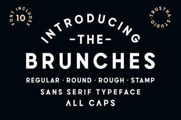 Brunches Font Family