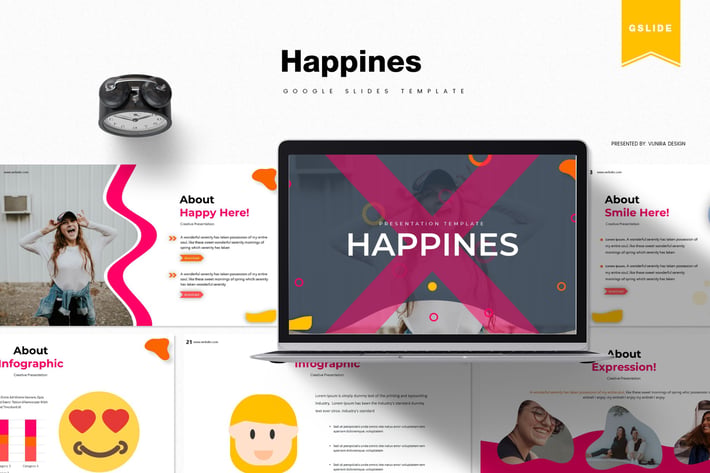 Happines | Google Slides Template