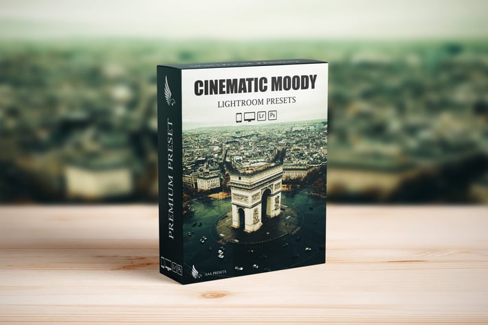 Cinematic Moody Street Landscape Lightroom Presets