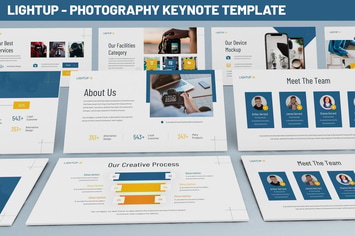 Lightup - Photography Keynote Template