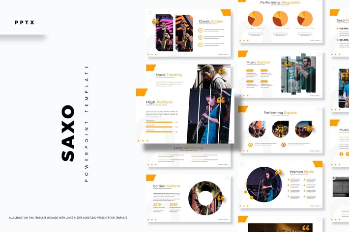 Saxo - Powerpoint Template