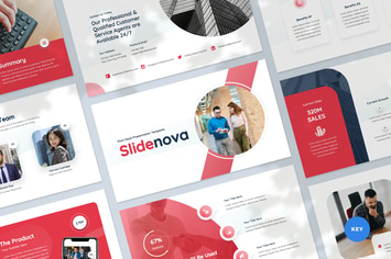 Pitch Deck Keynote Presentation Template