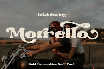 Morrello - Bold Serif Font