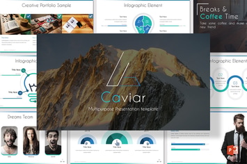 Caviar - Powerpoint Template