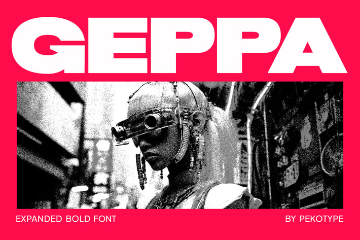 Geppa - Expanded Sans