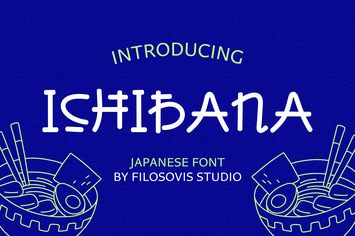 Ichibana | Japanese Font