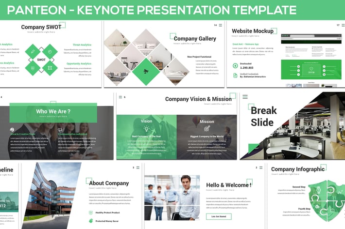 Panteon - Keynote Presentation Template