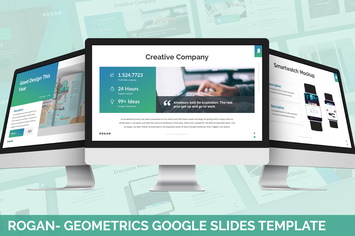 Rogan - Geometrics Google Slides Template