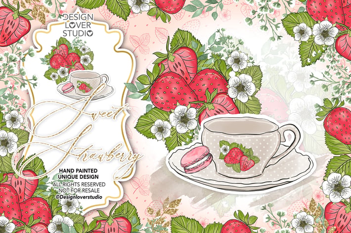 Sweet Strawberry design
