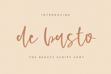 De Basto - A Beauty Script Font