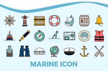 Marine Nautical Icon